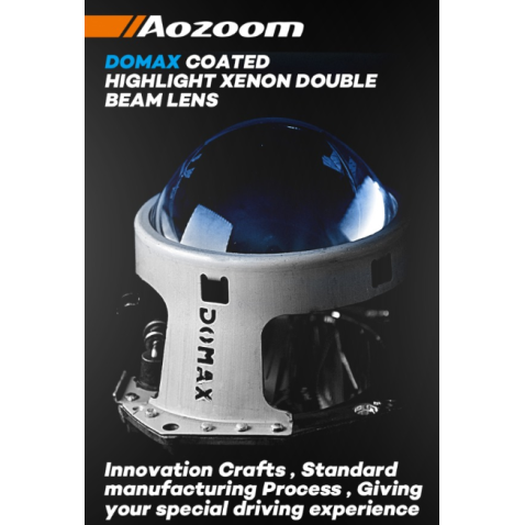 Aozoom KIT LENTICOLARE Auto Bi-Xenon ORIGINALE 3.0 pollici DOMAX