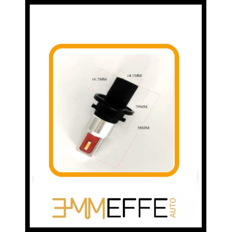 Super Canbus Led PCY16W Freccia Arancione Turn Light