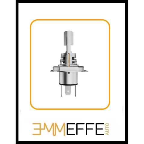 Kit Led H4 ROTATIVO Stessa Dimensione Originale Canbus 6000k