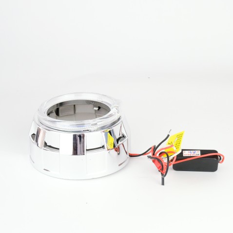 Coppia Cover G143 Cromata Con Angel Led Bianco