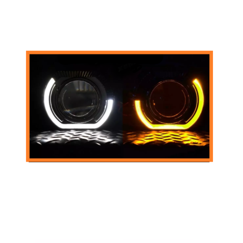 COVER-BMW  STYLE Per 2,5 Pollici BIANCO AMBRA switchback shrouds