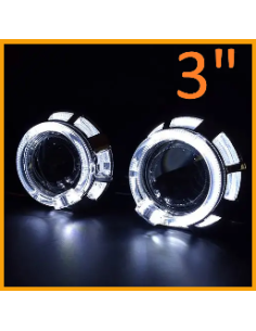 Cover 2,5- Pollici Bianco Doppio Angel Shrouds 6000k 2