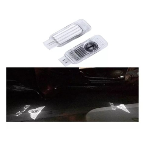 Lampade Kit Luci Led Proiettore Logo Bentley Sottoporta