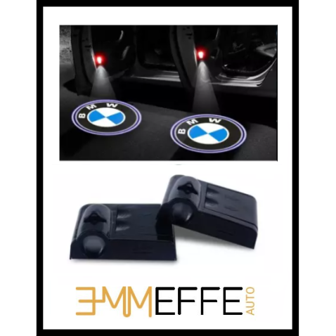 Proiettore Logo LED BMW X4 - G02 per Portiera con Batteria no Fori no Connessioni Plug & Play