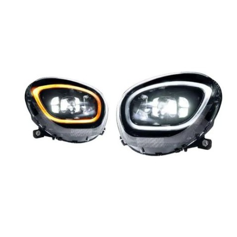 Coppia Fari FULL Led MINI Countryman R60 Luci di Posizione Drl Abbaglianti Anabbaglianti