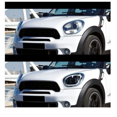 Coppia Fari FULL Led MINI Countryman R60 Luci di Posizione Drl Abbaglianti Anabbaglianti