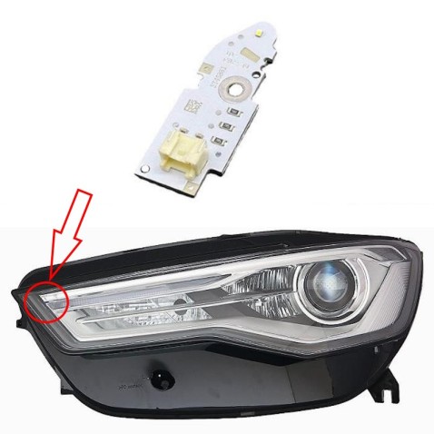 Modulo Led ST45881 per Faro Audi A6L C7PA DRL Luce Marcia Diurna Daytime Running Light