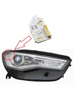 Modulo Led 197762-02 per Faro Audi A6L C7PA DRL Luce Marcia Diurna Daytime Running Light