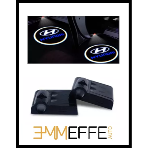 HYUNDAI Nuova I20 kit sotto porta LED Logo