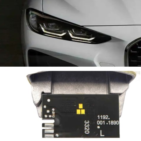 Led Modulo Faro 63119851047B BMW G22 G23 G26 G82 119200121890 Sinistro Luce Di Marcia Diurna DRL