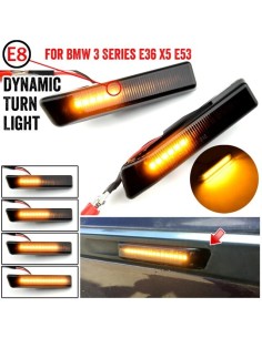 Bmw Serie 3 E36 Frecce Laterali LED Dinamiche Sequenziali Indicatore di Direzione Ricambio