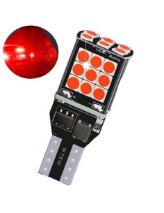 Lampada LED T15 Rossa WY16W CANBUS Stop Posizione Retronebbia Plug & Play 30 SMD 3030