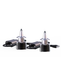 Kit Led H7 al Quarzo Quartz Guide light 6000k Faro Lenticolare