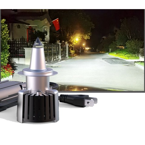Kit Led H7 al Quarzo 65W Quartz Guide light 6000k Faro Lenticolare