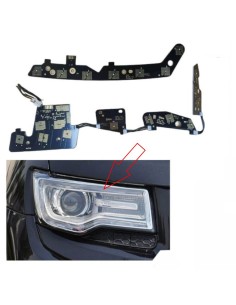 Modulo Led JEEP Grand Cherokee B0008142-C Faro Destro Riparazione Luce Di Marcia Diurna DRL B007853-D