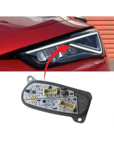 Modulo Led Faro Seat B128620-B 90166374 5FJ941475 Sinistro Indicatori Di Direzione Luce Di Marcia Diurna