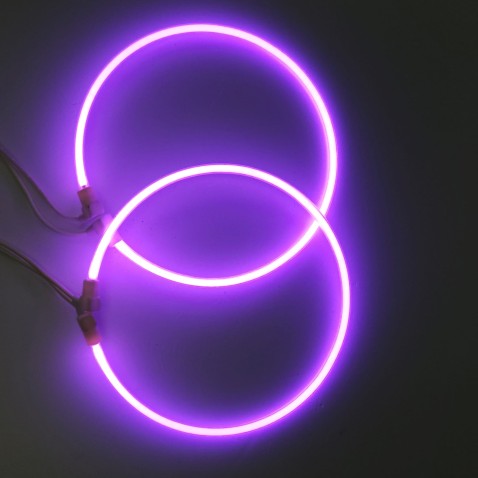 2 Angel Eyes CCFL FUCSIA 105mm