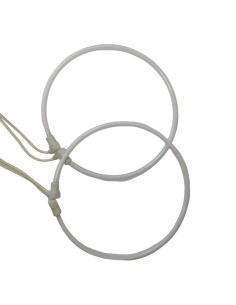 2 Angel Eyes CCFL Bianco Caldo Warm White 105mm