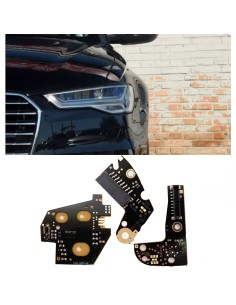 Modulo Led Audi A6 C7 Sinistro Faro Luci di Marcia Diurna DRL e Indicatore di Direzione