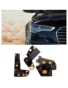 Modulo Led Audi A6 C7 Destro Faro Luci di Marcia Diurna DRL e Indicatore di Direzione