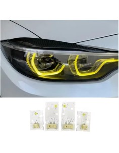 Led Modulo Giallo Faro BMW Serie 4 F36 F32 F82 F80 F33 LCI Luce Di Marcia Diurna DRL
