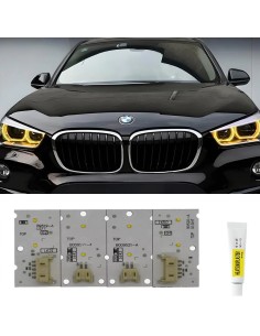 Kit Modulo Luce Angel Eye LED Gialla Posizione Diurna BMW F48 F49 dal 2014  al 2019 Ricambio