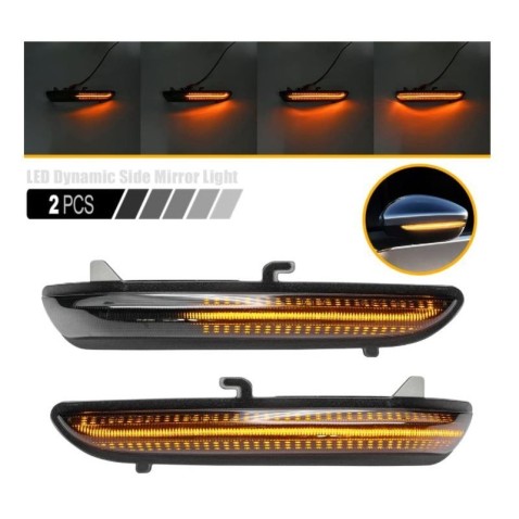 Opel Corsa F Freccia Led Sequenziale Specchietto Dinamico Mirror Light