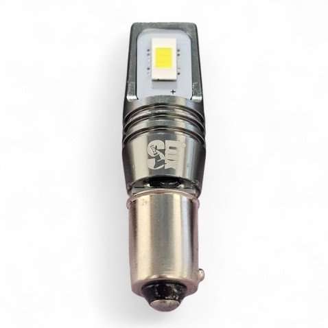 Lampada BA9S BAX9S H6W H21W Led CSP Super Canbus 6000K
