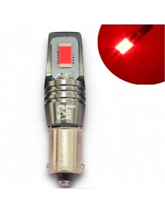 Lampada BA9S BAX9S H6W H21W Rossa Led CSP Super Canbus Posizione o Stop