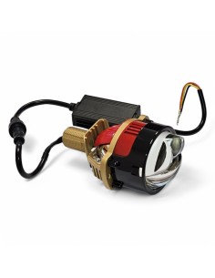 Proiettore Lenticolare 1,8 Pollici LED più Laser 55W Faro Lente Ultra Compatto Moto Auto