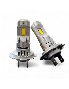 Lampade Led H7 stesso Colore Alogeno VENTOLA 4000K Gialle Canbus Stessa Misura Originale REVOLUTION