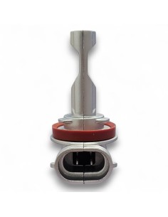 Lampade Led H11 Vintage Con VENTOLA 4300K Gialle Canbus Stessa Misura Originale REVOLUTION 2