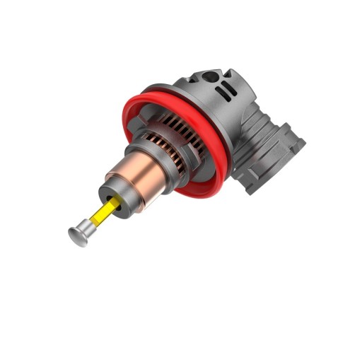 Lampade Led H1 6000k 20W per Lenticolare CORTE Canbus Stessa Misura Originale REVOLUTION