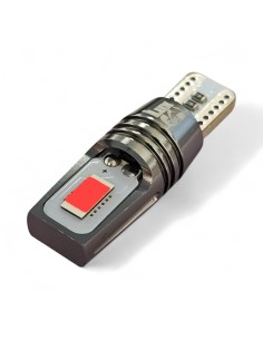Lampada Led T10 W5W Super Canbus CSP Rossa Posizione e Stop