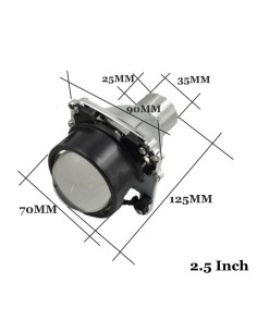 Proiettore Lenticolare 2,5- HID Bi-Xenon D2H Retrofit Compatto 2