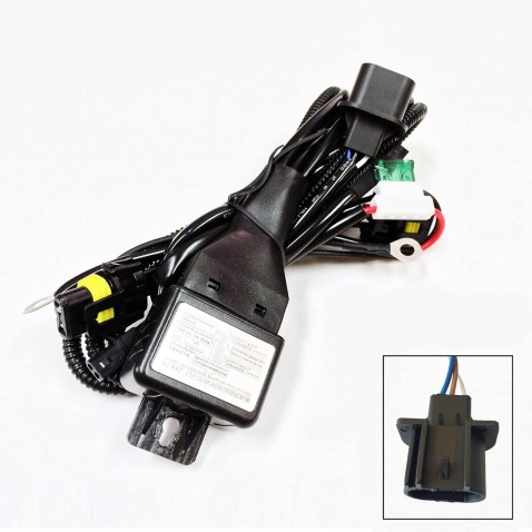 Cablaggio Relè HID H13 9008 12V 35W/55W Bi-xeno Hi/Lo