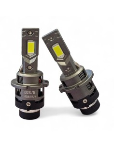 Kit Lampade Led D2S Sostituzione Dirette 6000k All In One Plug & Play Dimensione come Originale