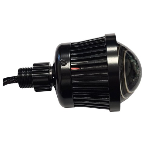 Lenticolare LED Abbagliante 2,5- con Devil Rosso