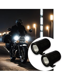 Fari Led Aggiuntivi Bi-Led M5X Anabbaglianti Abbaglianti 40W a Faretto 2