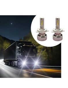 Lampade Kit LED H4 24V Camion 55W 6000K 2