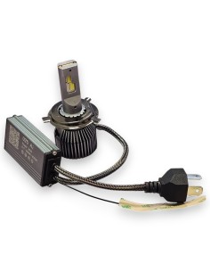 Kit Led H4 Camaleonte 3000K 4300K 5000K 6000K e Strobo Lenticolare e Parabola