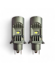 Kit Proiettore Mini H4 Bi-Led Lenticolare All In One 80W T05