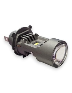 Kit Proiettore Mini H4 Bi-Led + Laser Lenticolare 55W All In One 2