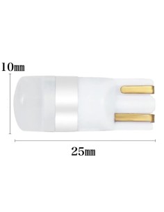Lampadina LED T10 W5W 360 Gradi Bianca 6000K 12V Lampada di Posizione  CANBUS 2