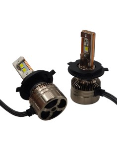 Kit Led H4 75w per Lenticolare e Parabola Altissima Potenza Definitivo Radius AOZOOM 2