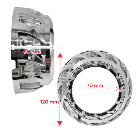 Cover LED Spirale RGB Magic Effetti e Welcome Switchback Shrouds