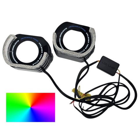 Cover Crystal 5D L-SHAPE VELO RGB Per 2,5 Pollici Con Freccia Switchback shrouds