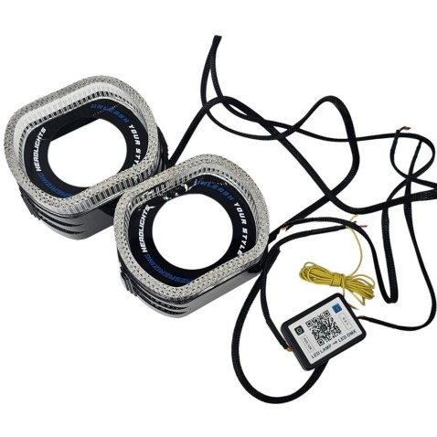 Cover Crystal 5D VELO O-SHAPE RGB Per 3 Pollici Con Freccia Switchback shrouds