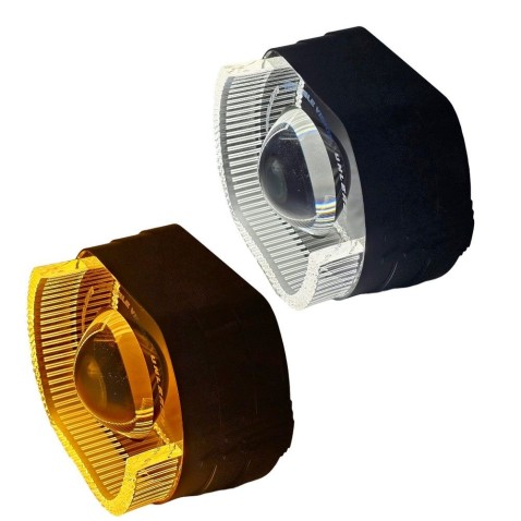 Cover Crystal 5D VELO L-SHAPE Bianco Arancio Per 3 Pollici Con Freccia Welcome Switchback shrouds