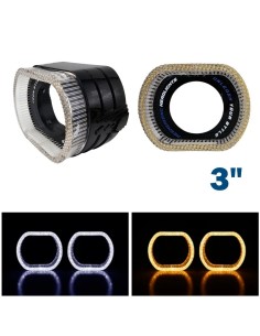 Cover Crystal 5D VELO O-SHAPE Bianco Arancio Per 3 Pollici Con Freccia Welcome Switchback shrouds